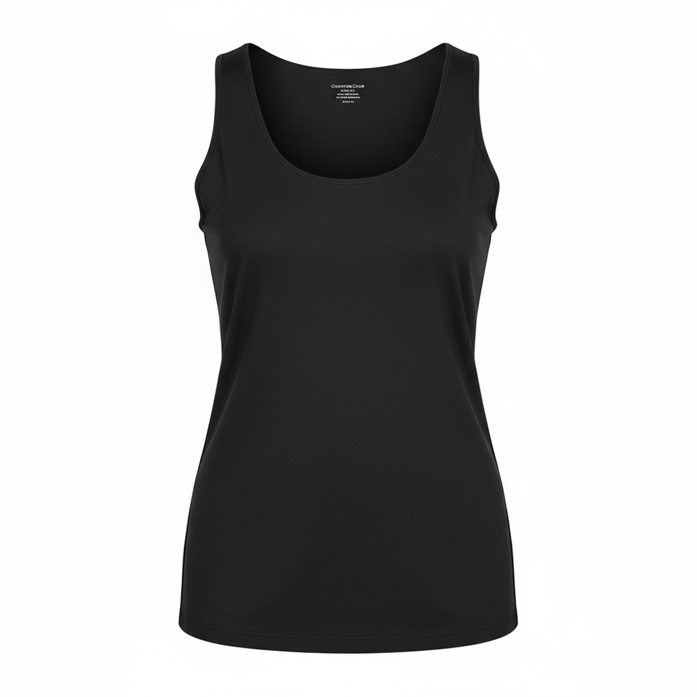 Charter Club Black Tank Top